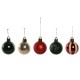 Коледни топки Home ESPRIT Червен Зелен полиетилен 27 x 4 x 26 cm (20 Части)