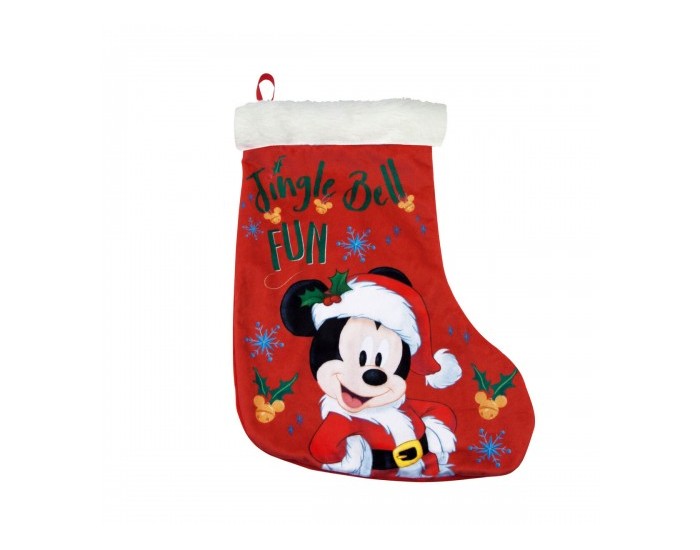 Коледни Чорапи Mickey Mouse Happy smiles 42 cm полиестер