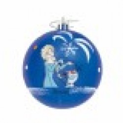 Коледна топка Frozen Memories 6 броя Син Бял Пластмаса (Ø 8 cm) - Frozen