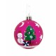 Коледна топка Peppa Pig Cosy corner Фуксия 6 броя Пластмаса (Ø 8 cm)