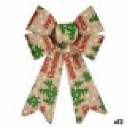 Ласо Merry Christmas Коледна Украса Многоцветен PVC 16 x 24 x 4 cm (12 броя) - Krist+