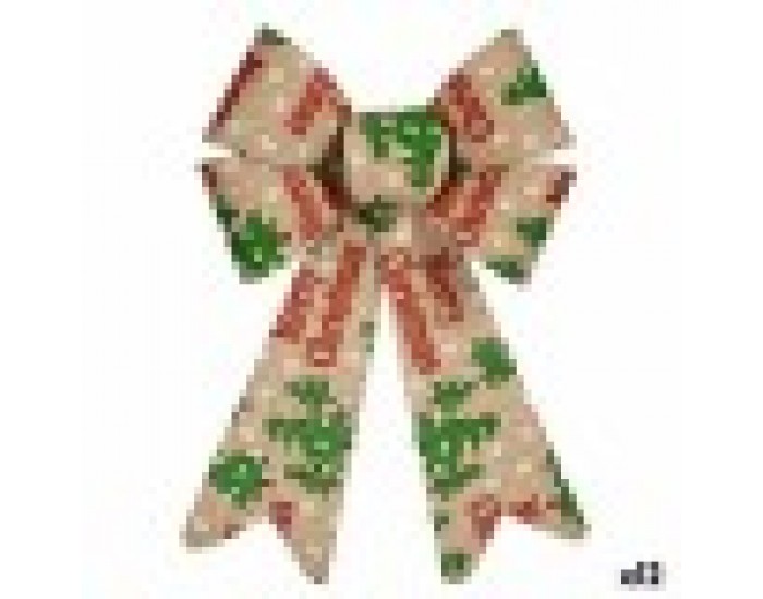 Ласо Merry Christmas Коледна Украса Многоцветен PVC 16 x 24 x 4 cm (12 броя)