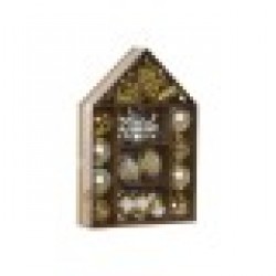 Коледни топки Home ESPRIT Златен PVC 24 x 6 x 35 cm - Decorațiuni sezoniere și de sărbători