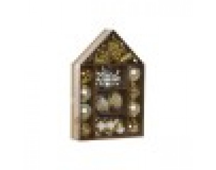 Коледни топки Home ESPRIT Златен PVC 24 x 6 x 35 cm