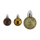 Christmas Balls Set Зелен Пластмаса (3 x 4 x 3 cm) (12 броя)