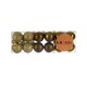 Christmas Balls Set Зелен Пластмаса (3 x 4 x 3 cm) (12 броя)