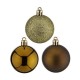 Christmas Balls Set Зелен Пластмаса (5 x 6 x 5 cm) (12 броя)