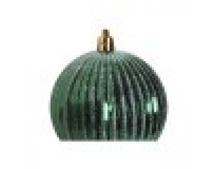 Коледни топки Home ESPRIT Червен Зелен PVC 16 x 16 x 24 cm (2 броя)