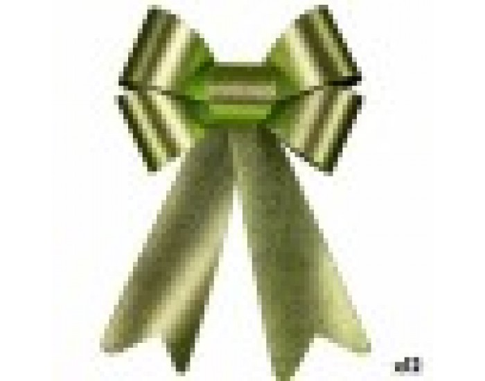 Ласо Коледна Украса Зелен PVC 16 x 24 x 4 cm (12 броя)
