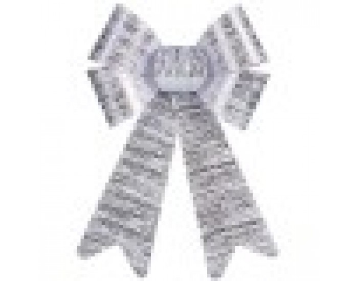 Ласо Коледна Украса Сребрист PVC 16 x 24 x 4 cm (12 броя)