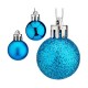 Christmas Balls Set Ø 3 cm Син Пластмаса (12 броя)