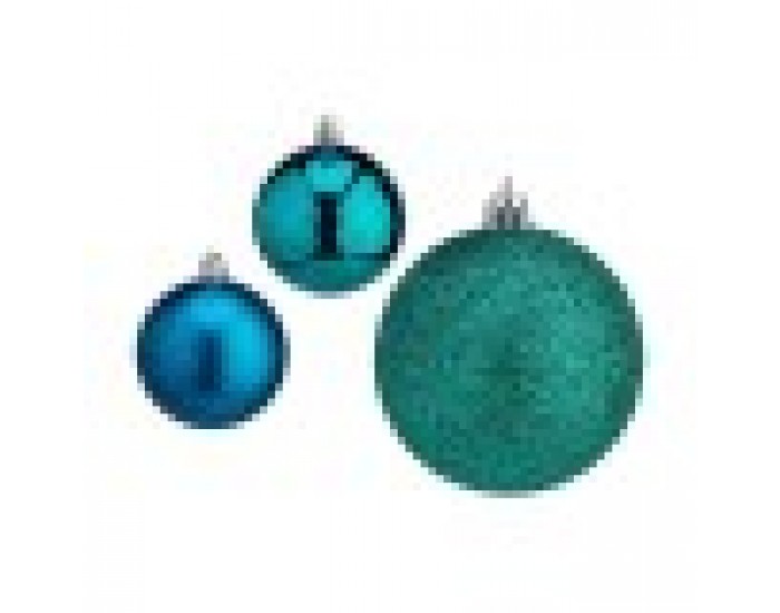 Christmas Balls Set Син Пластмаса (Ø 7 cm) (12 броя)