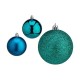 Christmas Balls Set Син Пластмаса (Ø 7 cm) (12 броя)