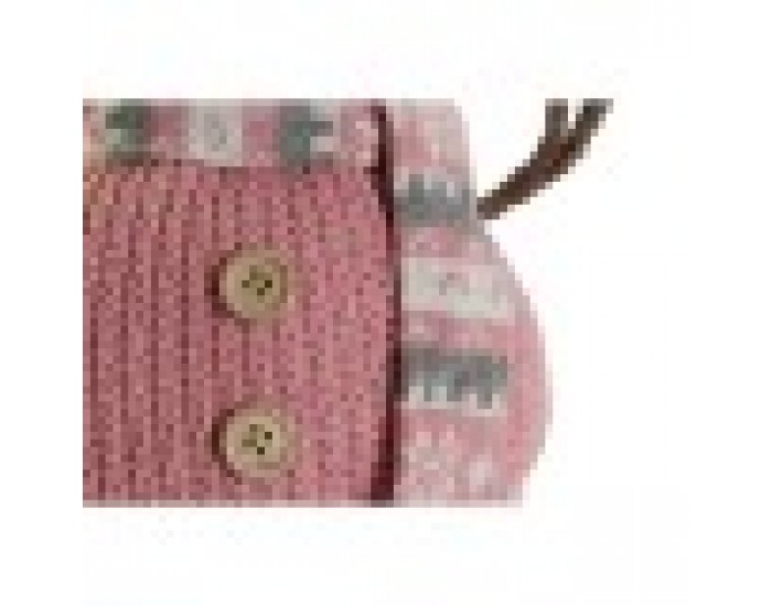 Декорация DKD Home Decor Бял Кафяв Розов 30 x 16 x 33 cm (2 броя)