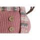 Декорация DKD Home Decor Бял Кафяв Розов 30 x 16 x 33 cm (2 броя)