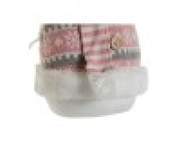 Декорация DKD Home Decor Бял Кафяв Розов 30 x 16 x 33 cm (2 броя)