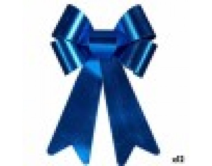 Ласо Коледна Украса Син PVC 24 x 36 x 5 cm (12 броя)
