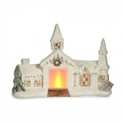 Декоративна фигурка Коледа Къща Керамика (10,2 x 30,2 x 40 cm) - Decorațiuni sezoniere și de sărbători