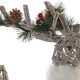 Коледна Украса DKD Home Decor Царица плетена ракита (33 x 14 x 60 cm)