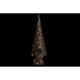 Коледно дърво DKD Home Decor Pатан LED (32 x 18 x 100 cm)