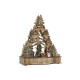 Коледна Украса DKD Home Decor Дърво Дървен Къщи (30 x 15 x 37 cm)