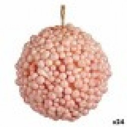 Коледна топка Розов Пластмаса 8 x 8 x 8 cm (24 броя) - Krist+