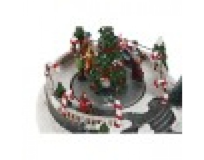 Коледна Украса Home ESPRIT Многоцветен Музикален 25 X 24 X 18 cm