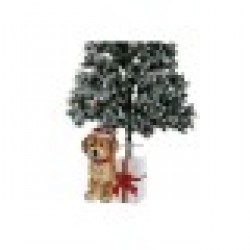 Основа Home ESPRIT Магнезиев 33,5 x 33 x 43 cm Коледно дърво - Decorațiuni sezoniere și de sărbători