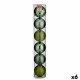 Christmas Balls Set Зелен Пластмаса (Ø 12 cm) (6 броя)