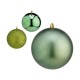 Christmas Balls Set Зелен Пластмаса (Ø 12 cm) (6 броя)