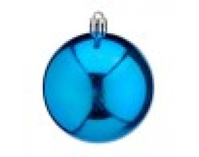 Christmas Balls Set Син Пластмаса (Ø 7 cm) (12 броя)