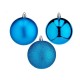 Christmas Balls Set Син Пластмаса (6 броя) (8 x 9 x 8 cm)