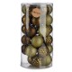 Christmas Balls Set Зелен PVC (8 x 8,5 x 8 cm) (4 броя)