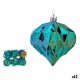 Комплект Коледни Топки Диамант Син Пластмаса 8 x 9 x 8 cm (12 броя)