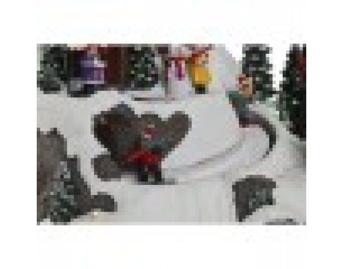 Коледна Украса Home ESPRIT Многоцветен Музикален 24 X 23,5 X 25 cm