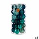 Christmas Balls Set Син PVC (8 x 9 x 8 cm) (4 броя)