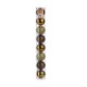 Christmas Balls Set Зелен Пластмаса (Ø 7 cm) (24 броя)