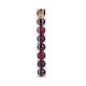 Christmas Balls Set Лилав Пластмаса (Ø 7 cm) (24 броя)