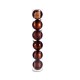 Christmas Balls Set Кафяв Пластмаса (Ø 8 cm) (8 x 8 x 47 cm) (24 броя)