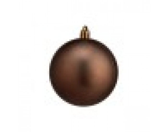 Christmas Balls Set Кафяв Пластмаса (Ø 8 cm) (8 x 8 x 47 cm) (24 броя)
