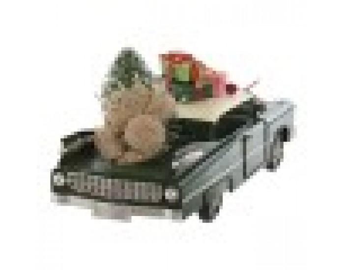 Коледна Украса Home ESPRIT Червен Зелен 36 x 14,5 x 23 cm (2 броя)