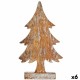 Декоративна фигурка Коледно дърво Сребрист Дървен 5 x 31 x 15 cm (6 броя)