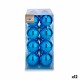Christmas Balls Set Син Пластмаса (8 x 9 x 8 cm) (12 броя)