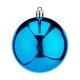 Christmas Balls Set Син Пластмаса (8 x 9 x 8 cm) (12 броя)