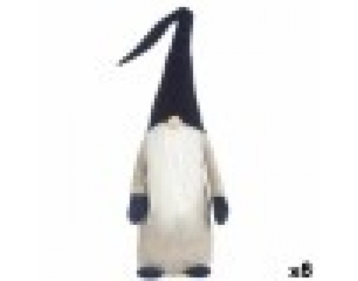 Декоративна фигурка Гном Син Бял Сив полиестер Дървен От пясък 20 x 100 x 25 cm (8 броя)