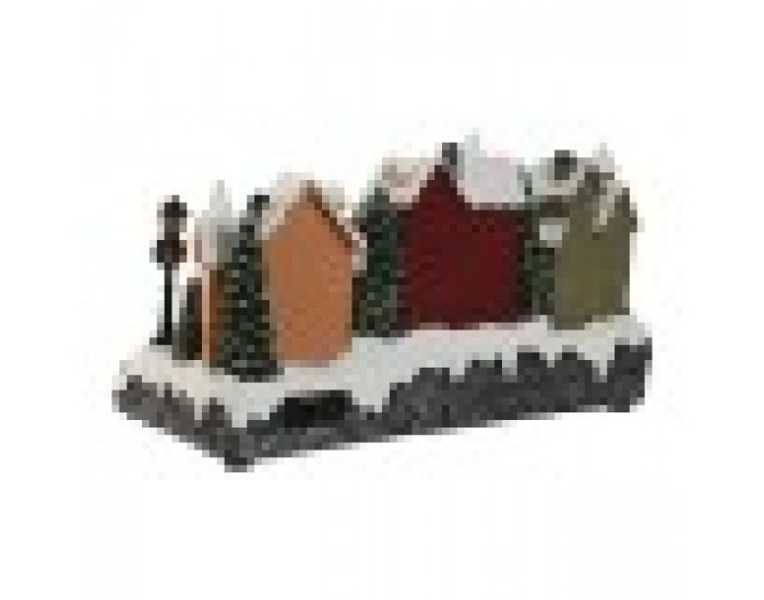 Коледна Украса Home ESPRIT Многоцветен Музикален 32 X 18,5 X 19 cm