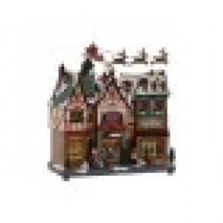 Коледна Украса Home ESPRIT Многоцветен Музикален 34 X 15 X 32 cm - Decorațiuni sezoniere și de sărbători