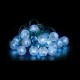 Гирлянда от LED Светлини Бял 600 x 5 x 2 cm (12 броя)