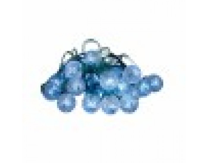 Гирлянда от LED Светлини Бял 600 x 5 x 2 cm (12 броя)