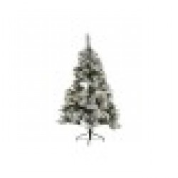 Коледно дърво Home ESPRIT Зелен PVC Метал Снежен 96 x 96 x 150 cm - Decorațiuni sezoniere și de sărbători